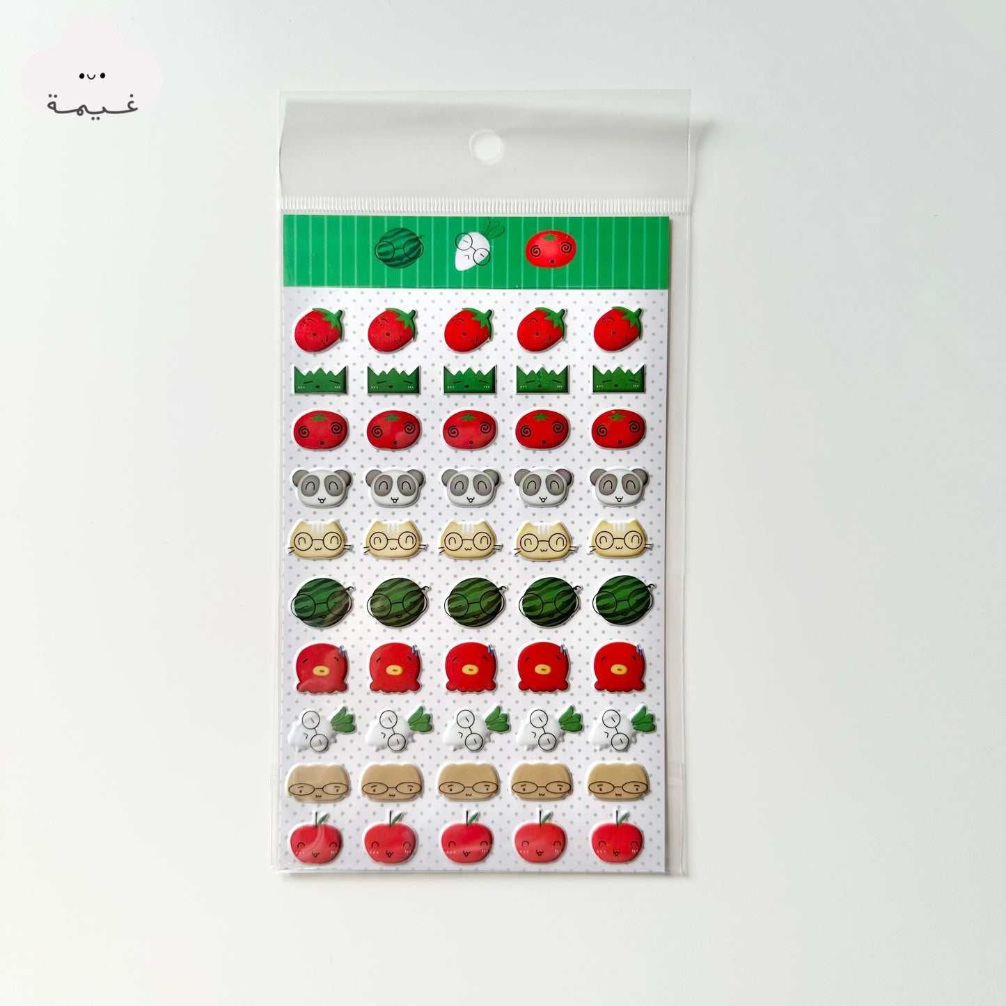 ملصقات ثلاثية الابعاد من WKWK