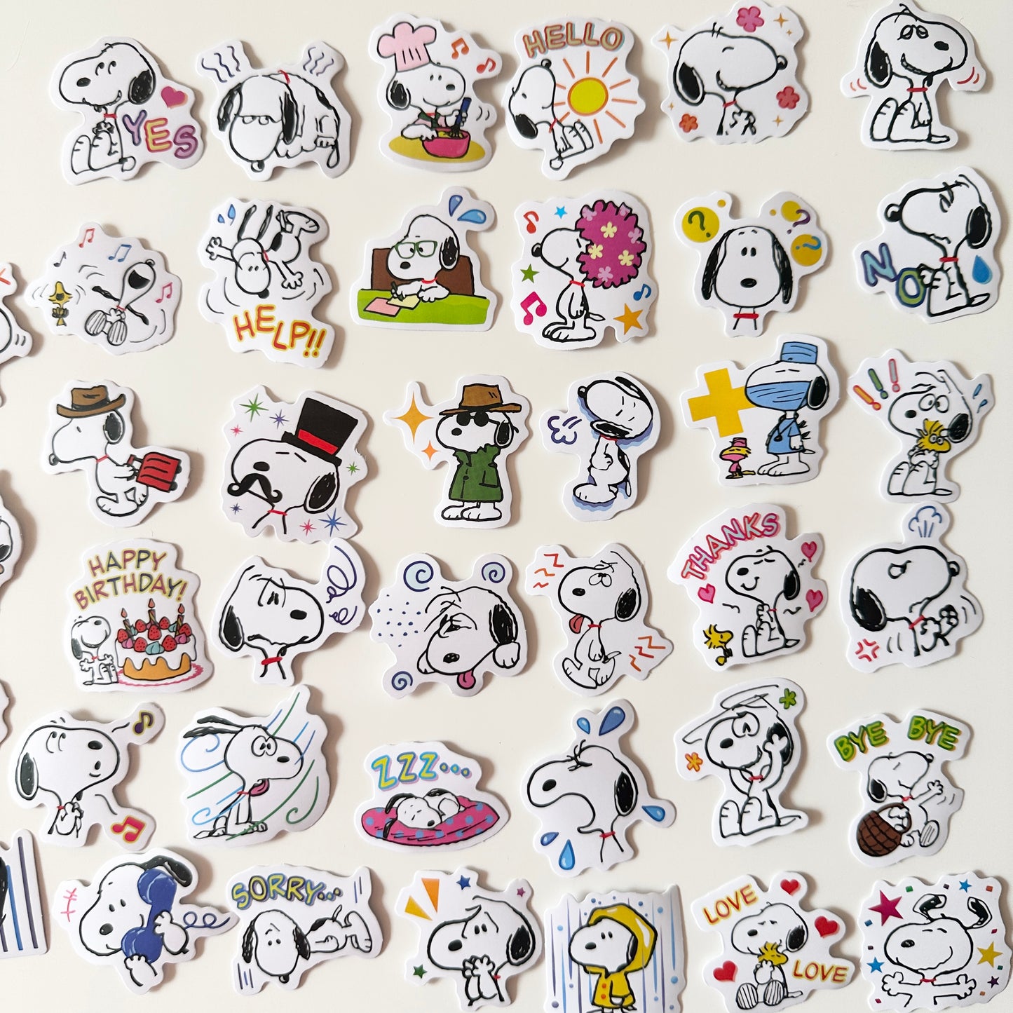 ملصقات سنوبي