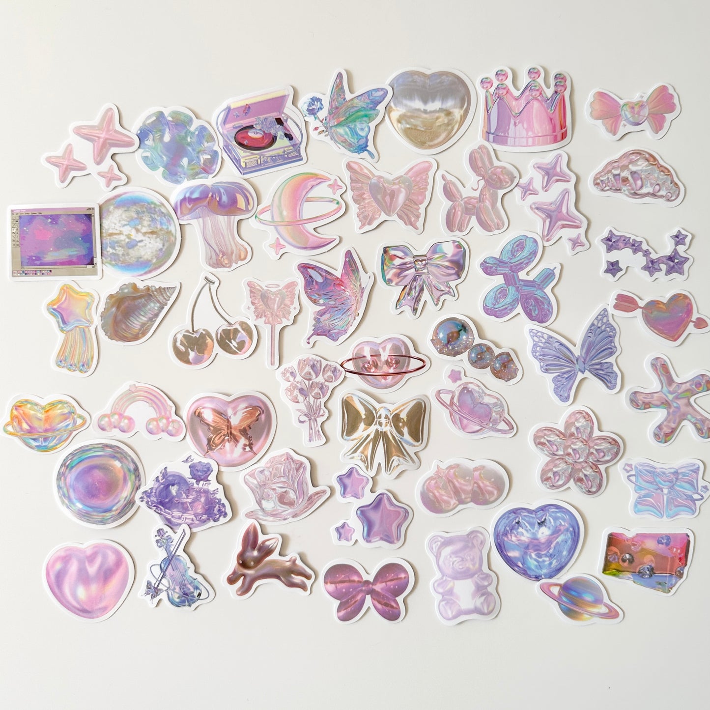 ملصقات مضادة للماء : كريستال