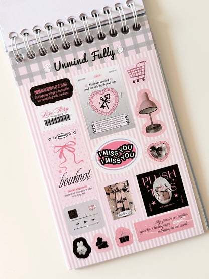 كتيب ملصقات Love boundless ( اكثر من 700 ملصق )