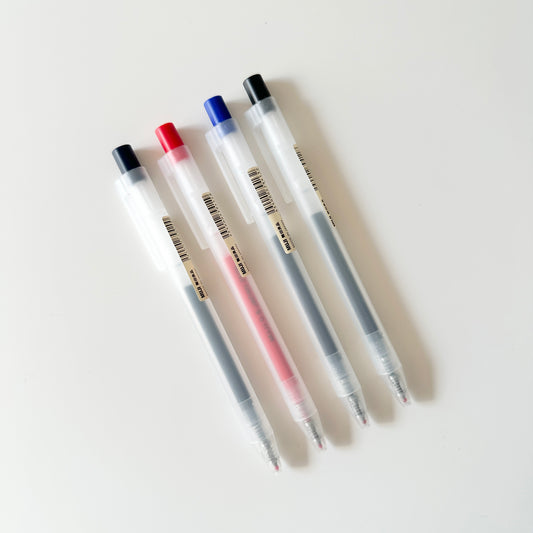قلم جل من Muji 0.5