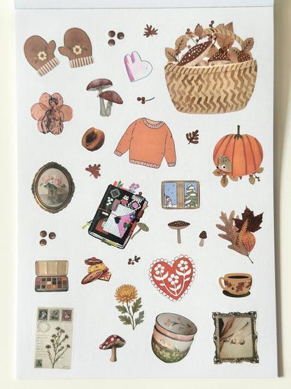 كتيب ملصقات A5 : لحظة مجهولة