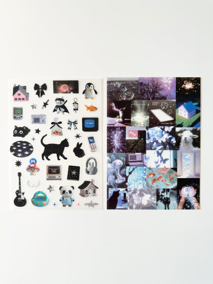 ملصقات الضوء والظل