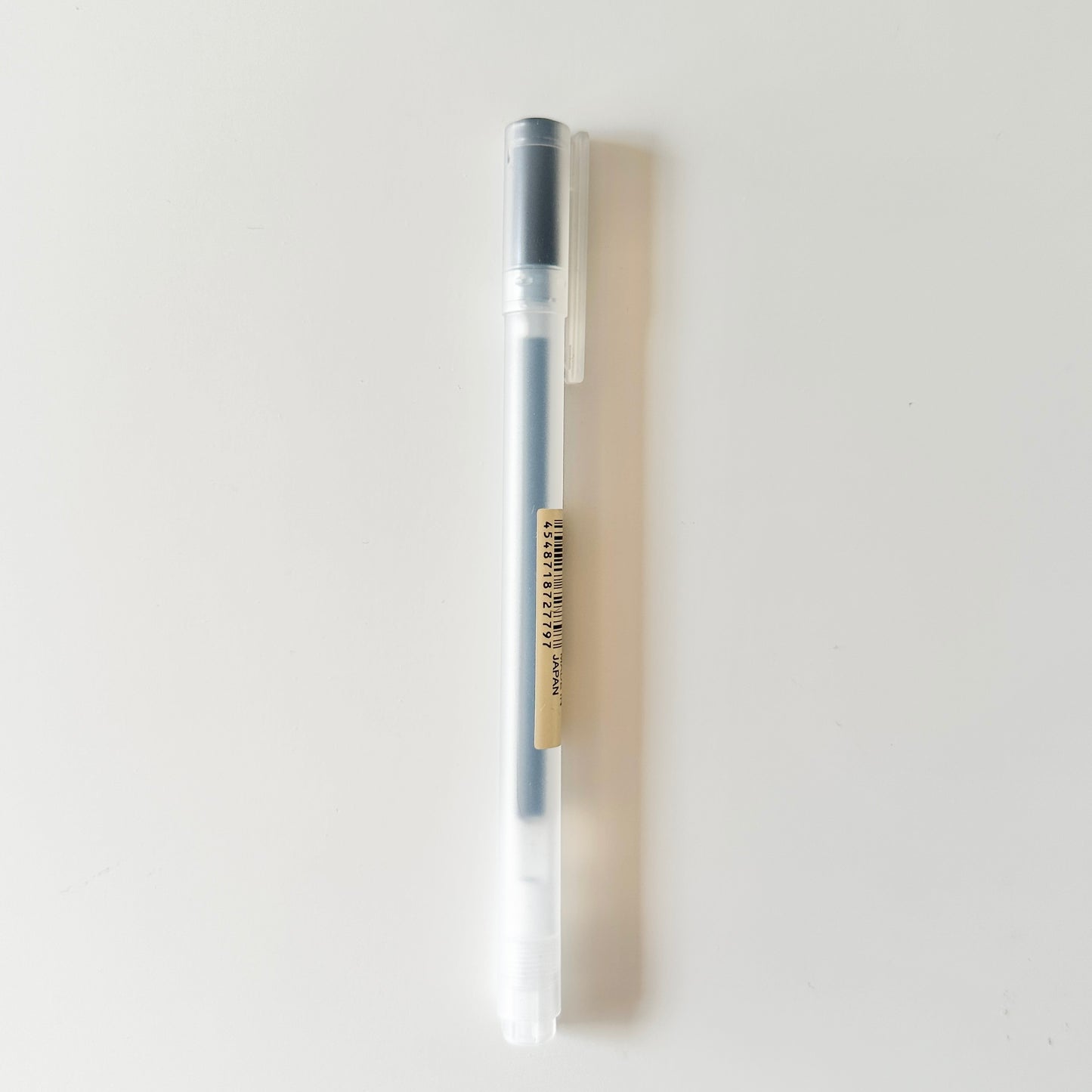 قلم جل ملون مع غطاء من Muji 0.5