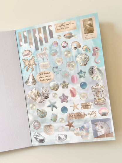 كتيب ملصقات : أحلام قديمة على ضوء النجوم