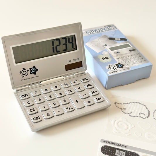 حاسبة محمولة قابلة للقلب من OPPS DAY