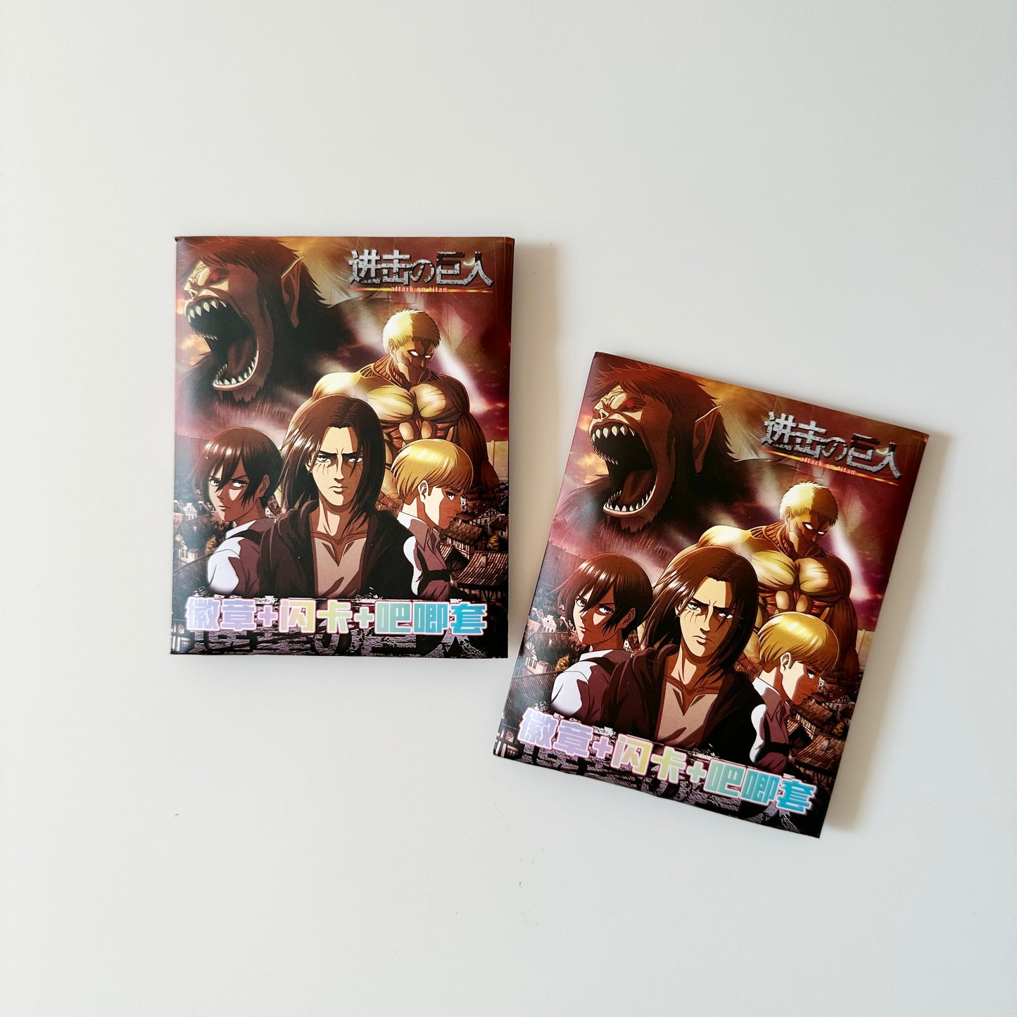 باج وبطاقة انمي هجوم العمالقة