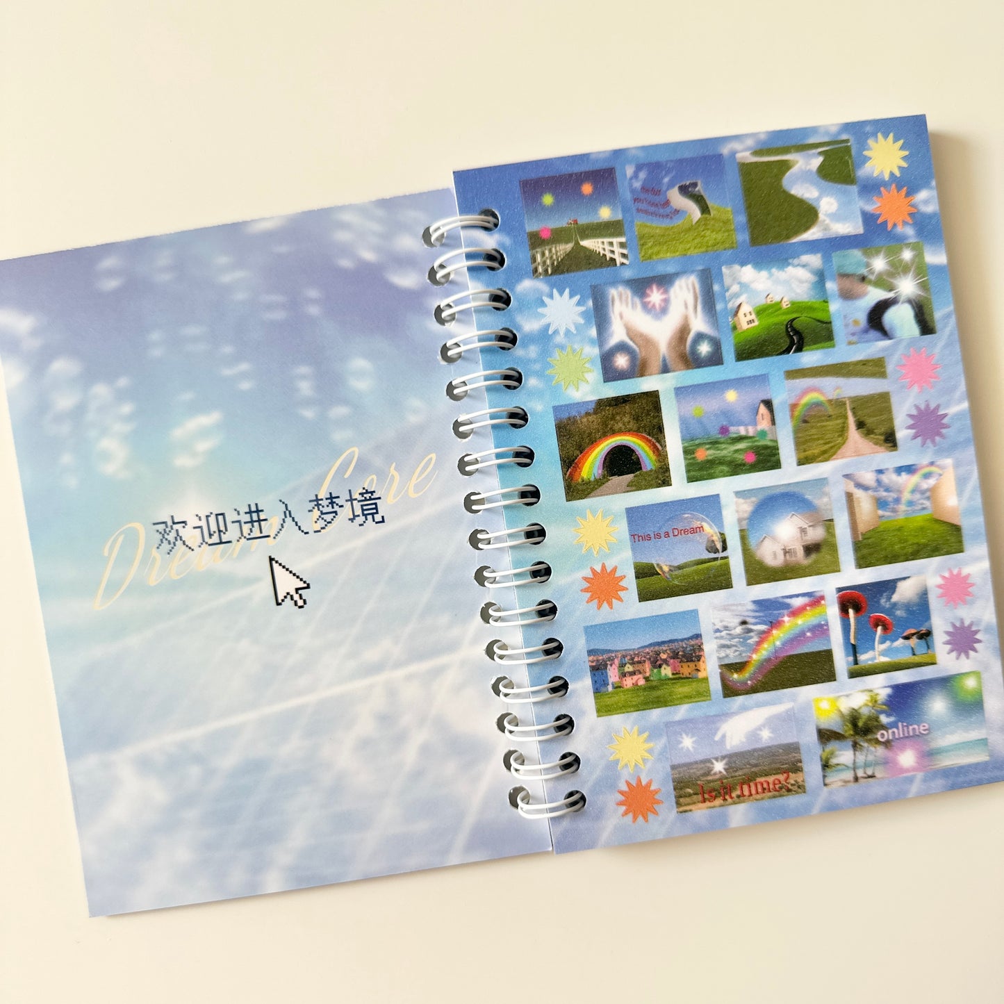 كتيب ملصقات : Dream core