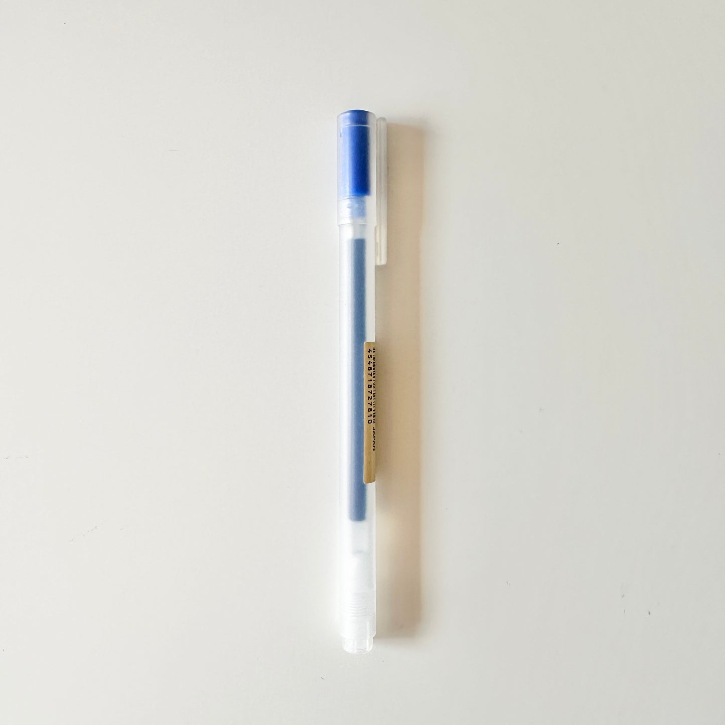 قلم جل ملون مع غطاء من Muji 0.5