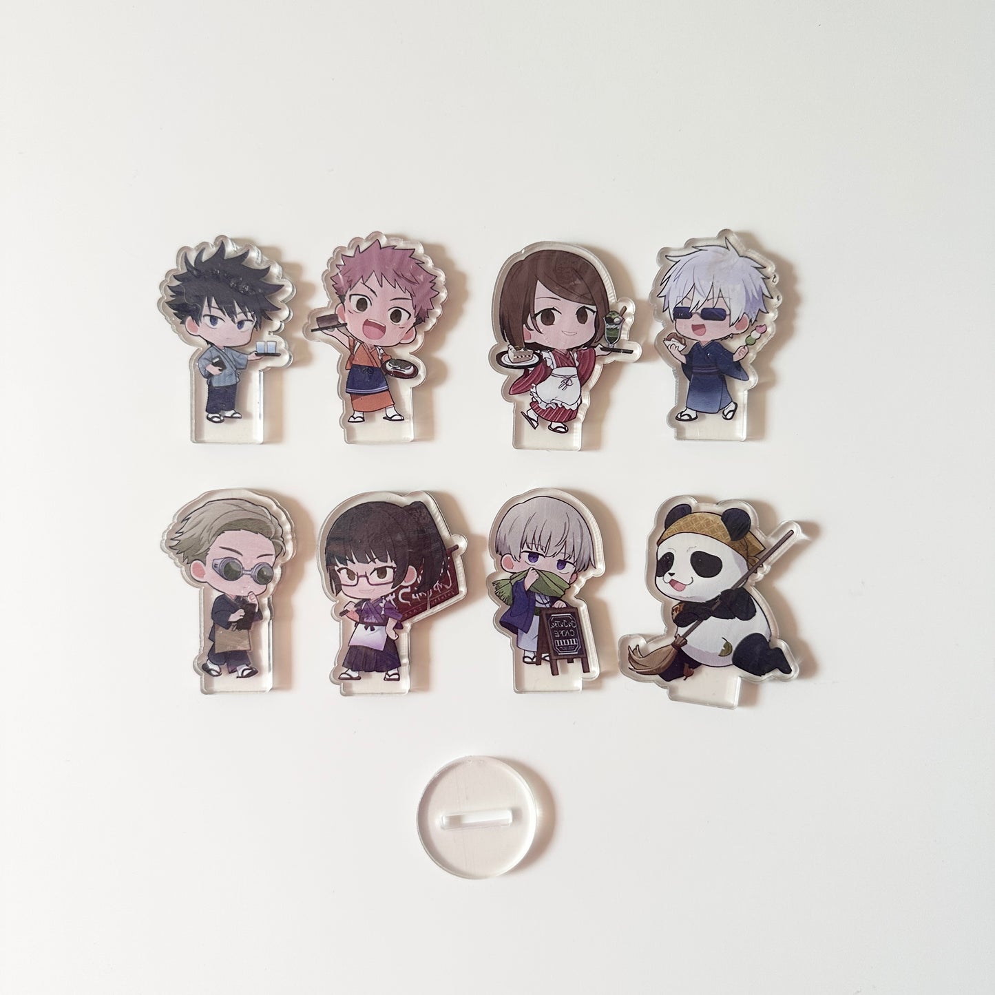 ( 8 مجسمات صغيرة ) سيت مجسمات جوجتسو كايسن