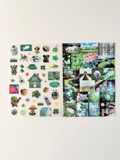 ملصقات الضوء والظل