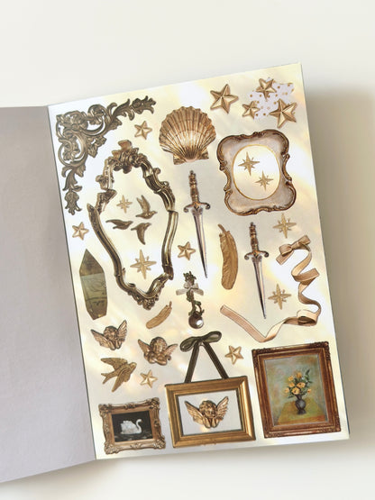 كتيب ملصقات : أحلام قديمة على ضوء النجوم