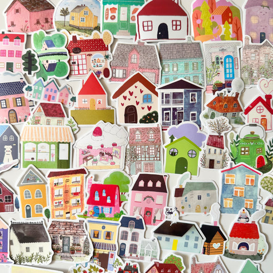 ملصقات مضادة للماء : منزل