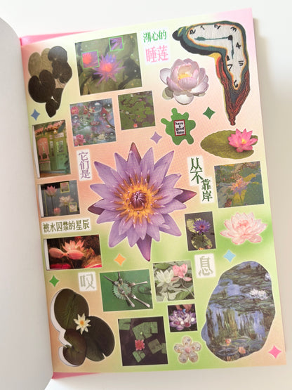 كتيب ملصقات : الحلم النامي