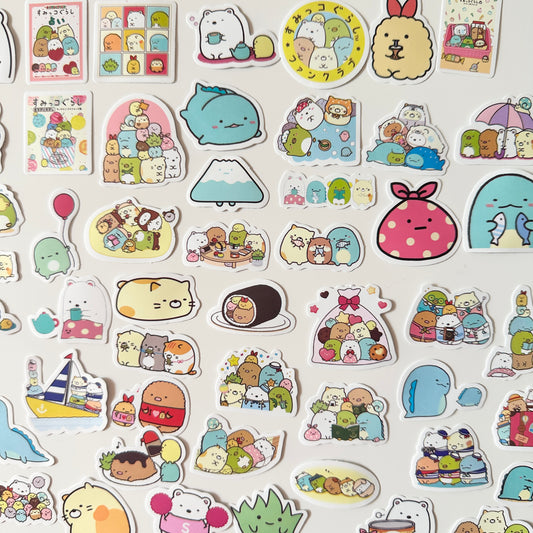 ملصقات Sumikko Gurashi