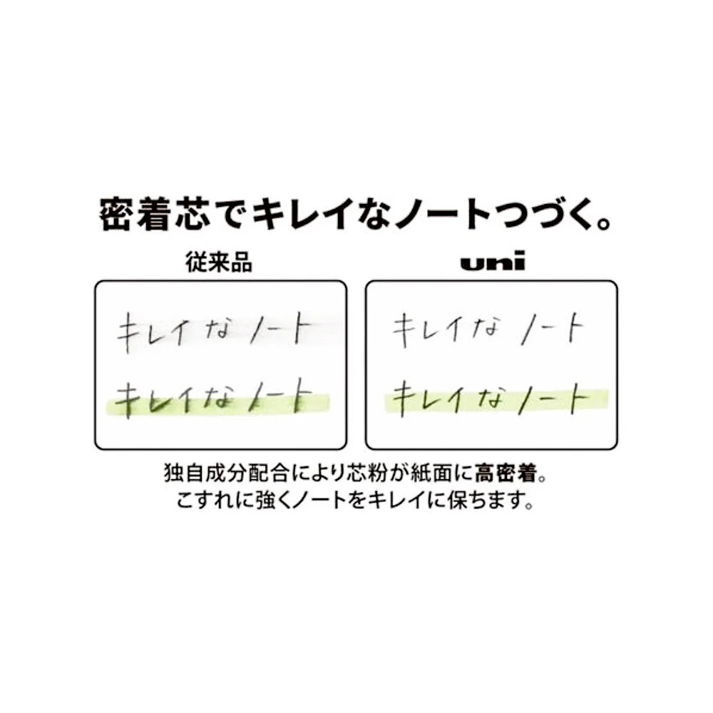 لب رصاص Smudge-Proof  من UNI Mitsubishi