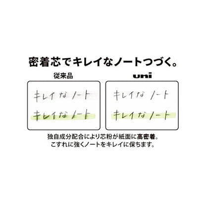 لب رصاص Smudge-Proof  من UNI Mitsubishi